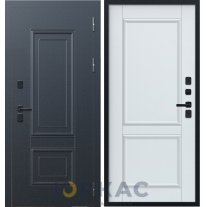 Дверь входная МеталЮр Термо М75 Velluto Bianco AG 700