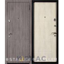 Дверь входная Штутгарт Дуб шале седой