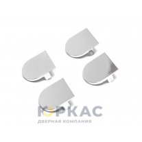 Накладка к скрытой петле Eclipse 2.0 хром AGB 4 штуки