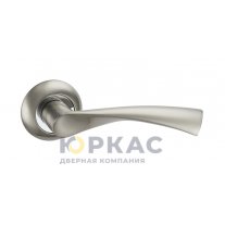 Ручка дверная Мессина AL E9 круг SN/PC Lockit