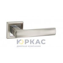 Ручка дверная Остия E8 квадрат SN/PC Lockit