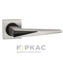 Ручка дверная Sila 095-15E msn/black ORO&ORO