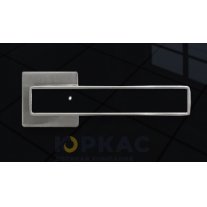 Ручка дверная Адель SN Черный люкс