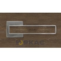 Ручка дверная Адель SN Дуб шале корица