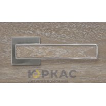 Ручка дверная Адель SN Орех пекан