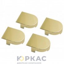 Накладка к скрытой петле Eclipse 2.0 золото AGB 4 штуки