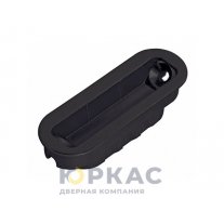 Планка ответная для замка черная AGB