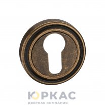 Накладка дверная круг AB бронза А28 Arni