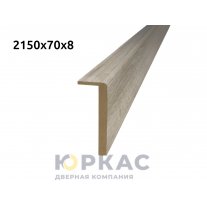 Наличник дверной телескопический STARK 70 Сонома грей