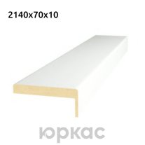 Наличник дверной телескопический ART Classic 2140x70x10 Темно-серая эмаль