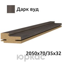 Коробка дверная телескопическая Baguette Дарк вуд