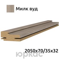 Коробка дверная телескопическая Baguette Милк вуд
