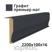 Наличник дверной телескопический Baguette B1 100 Графит премьер мат