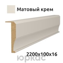 Наличник дверной телескопический Baguette B1 100 Матовый крем