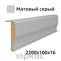 Наличник дверной телескопический Baguette B1 100 Матовый серый