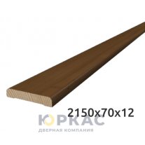 Наличник дверной Вилейка плоский Медовый орех