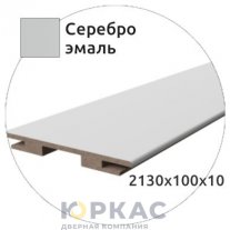 Добор дверной телескопический Winter/Эстель 100 Серебро эмаль