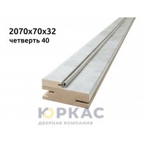 Коробка дверная телескопическая STARK Бетон белый