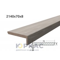 Наличник дверной телескопический Atum Pro Cappuccino Р