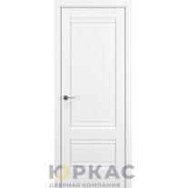 Дверь межкомнатная Турин ДГ Baguette B4 Белый матовый