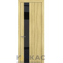 Дверь межкомнатная Квалитет К3 Black Classic Дуб натуральный кромка ALU Серая
