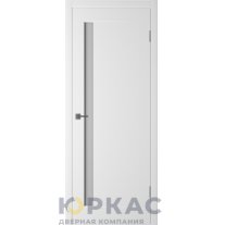 Дверь межкомнатная Winter Эклипс 1 ДО мателюкс Белая эмаль