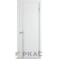 Дверь межкомнатная Winter Ньюта ET ДО белый лак Белая эмаль