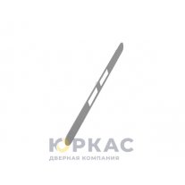 Лицевая планка для защелок Touch матовый хром AGB