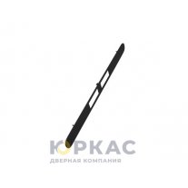 Лицевая планка для защелок Touch черная AGB