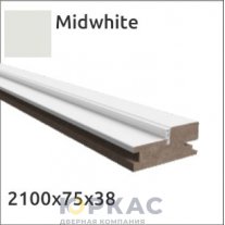 Коробка дверная компланар Urban Emalex Midwhite