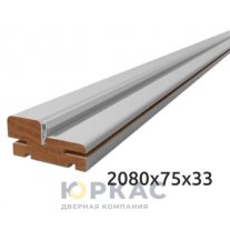 Коробка дверная телескопическая Вилейка Белый (65) NEW