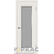 Дверь межкомнатная Winter Барселона 1 ДО матовое с рисунком Слоновая кость эмаль