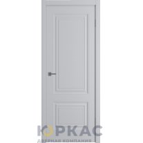 Дверь межкомнатная Winter Беатрис 2 ДГ Светло-серая эмаль