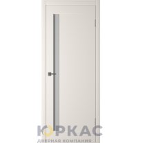 Дверь межкомнатная Winter Эклипс 1 ДО мателюкс Слоновая кость эмаль