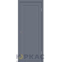 Дверь межкомнатная Winter Флэт 1 ДГ Графит эмаль