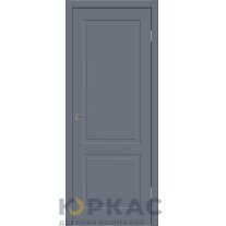 Дверь межкомнатная Winter Флэт 2 ДГ Графит эмаль