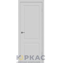 Дверь межкомнатная Winter Флэт 2 ДГ Светло-серая эмаль