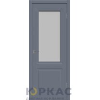 Дверь межкомнатная Winter Флэт 2 ДО мателюкс Графит эмаль