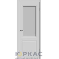Дверь межкомнатная Winter Флэт 2 ДО мателюкс Светло-серая эмаль
