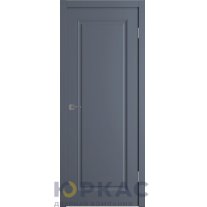 Дверь межкомнатная Winter Флорида ДГ Графит эмаль