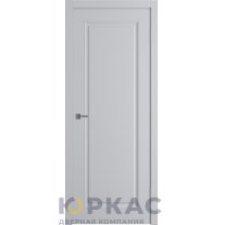 Дверь межкомнатная Winter Флорида ДГ Светло-серая эмаль