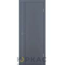 Дверь межкомнатная Winter Меридиан 2V ДГ Графит эмаль