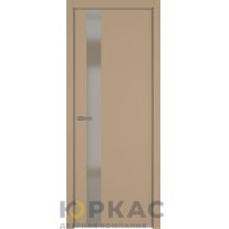 Дверь межкомнатная H3 ДО ART Lite бронза матовое Бежевая эмаль ALU Серая