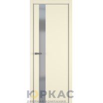 Дверь межкомнатная H3 ДО ART Lite серый матовый Жемчужно-перламутровая эмаль ALU Серая