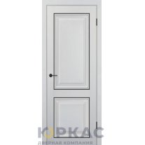 Дверь межкомнатная KX 72 ДГ Contur грей полипропилен молдинг черный