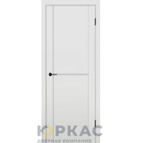 Дверь межкомнатная MX 2 ДО Contur грей полипропилен белый лак