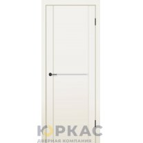 Дверь межкомнатная MX 2 ДО Contur ваниль полипропилен белый лак