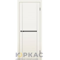 Дверь межкомнатная MX 2 ДО Contur ваниль полипропилен черный лак