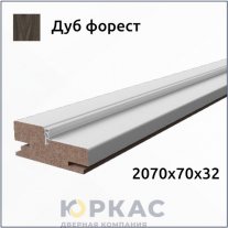 Коробка дверная телескопическая Contur дуб форест