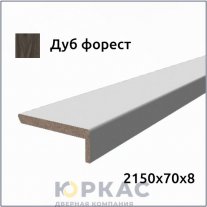 Наличник дверной телескопический Contur дуб форест